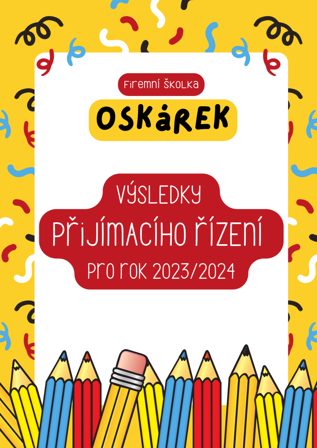 Výsledky přijímacího řízení pro rok 2023/2024