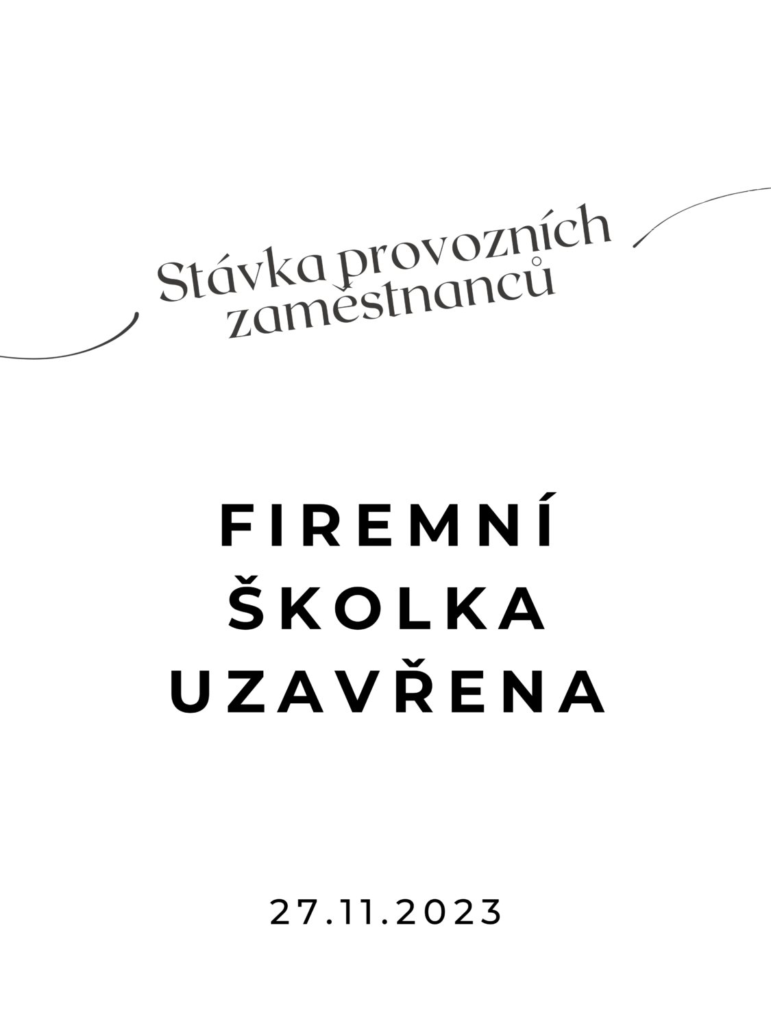 FŠO UZAVŘENA