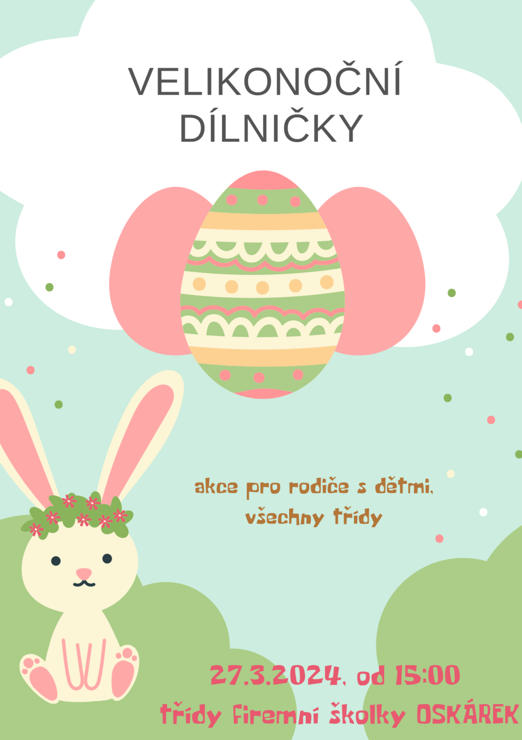 VELIKONOČNÍ DÍLNIČKY